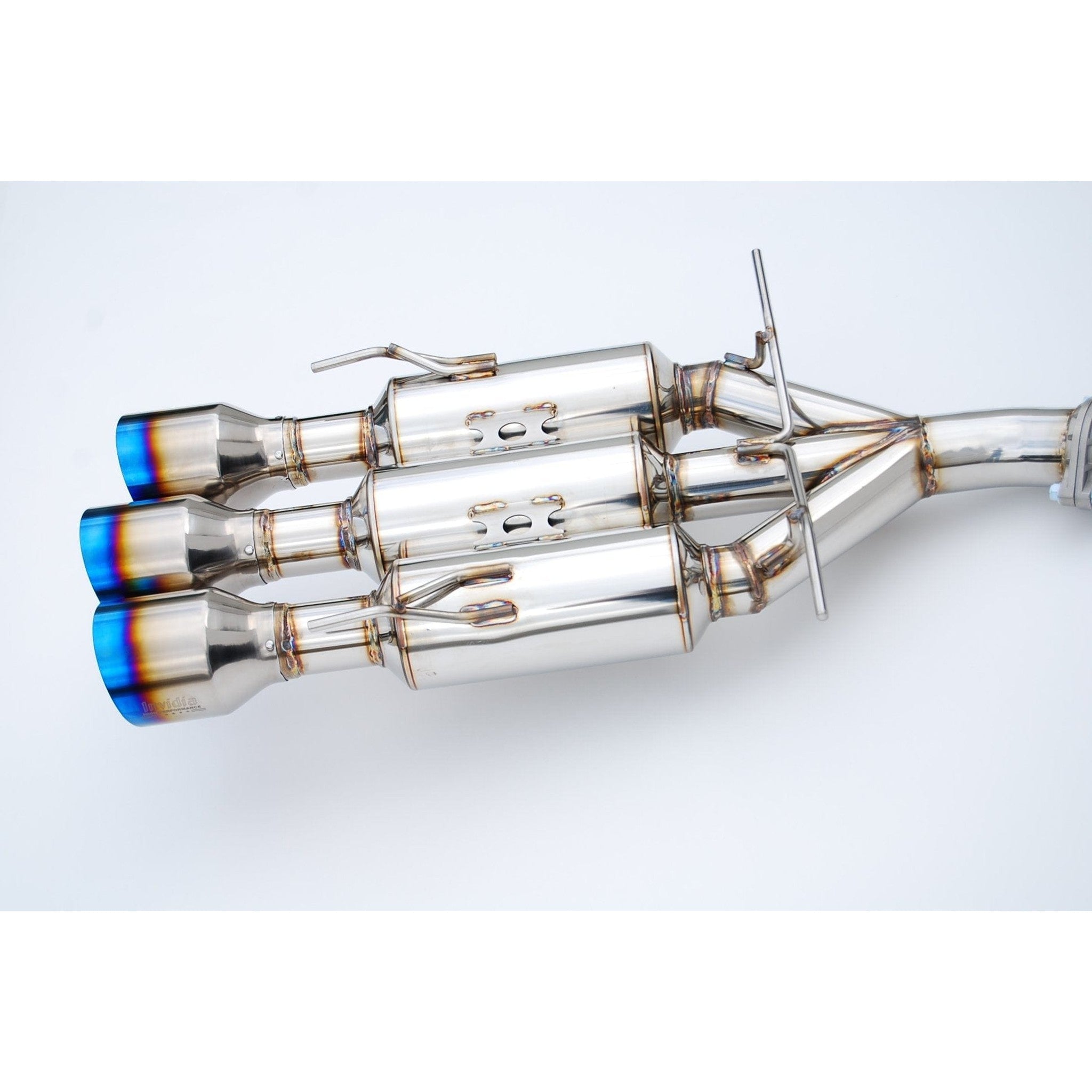Invidia Gemini Triple Titanium Tip Cat Back Exhaust Honda Civic SI Sedan 2017-2021 | HS17CS47GM3ST