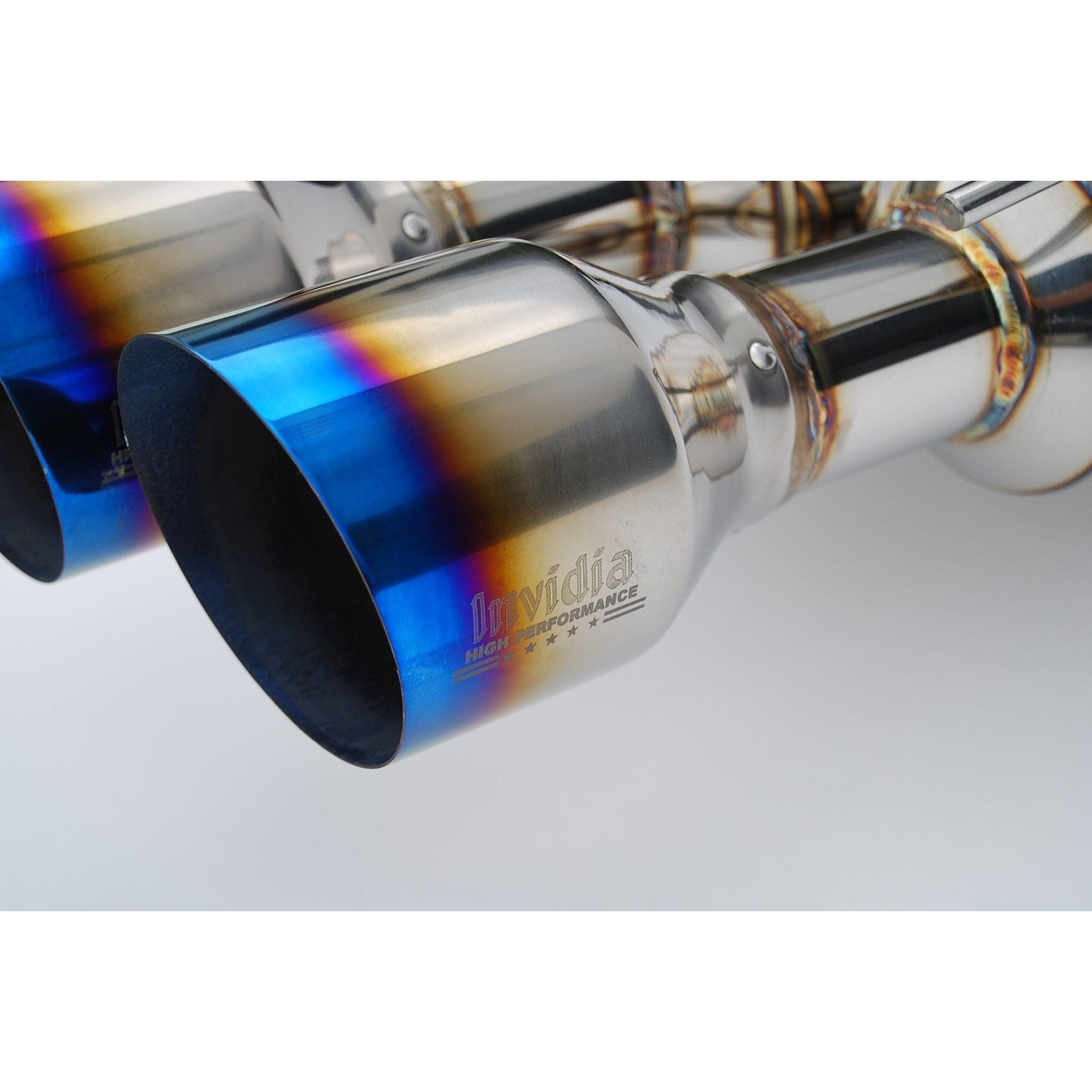 Invidia Gemini Triple Titanium Tip Cat Back Exhaust Honda Civic SI Sedan 2017-2021 | HS17CS47GM3ST