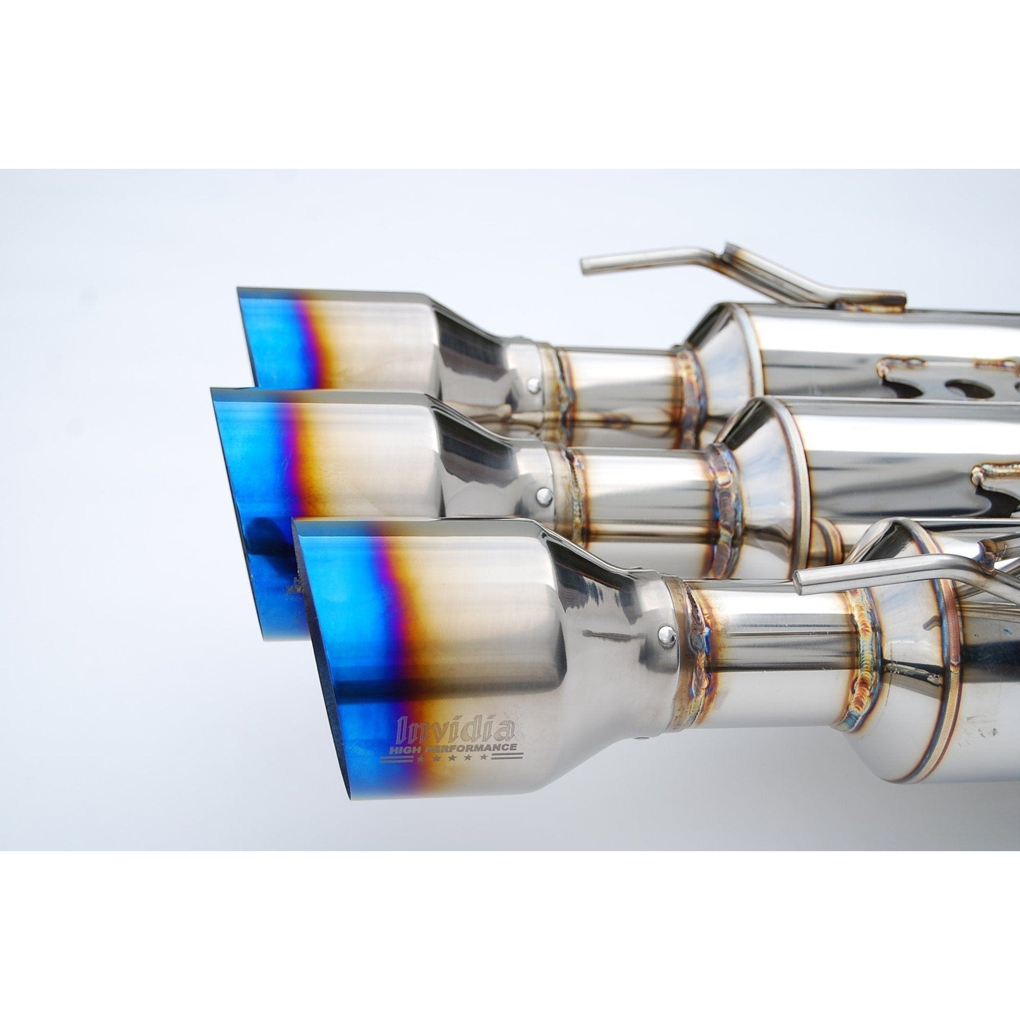 Invidia Gemini Triple Titanium Tip Cat Back Exhaust Honda Civic SI Sedan 2017-2021 | HS17CS47GM3ST