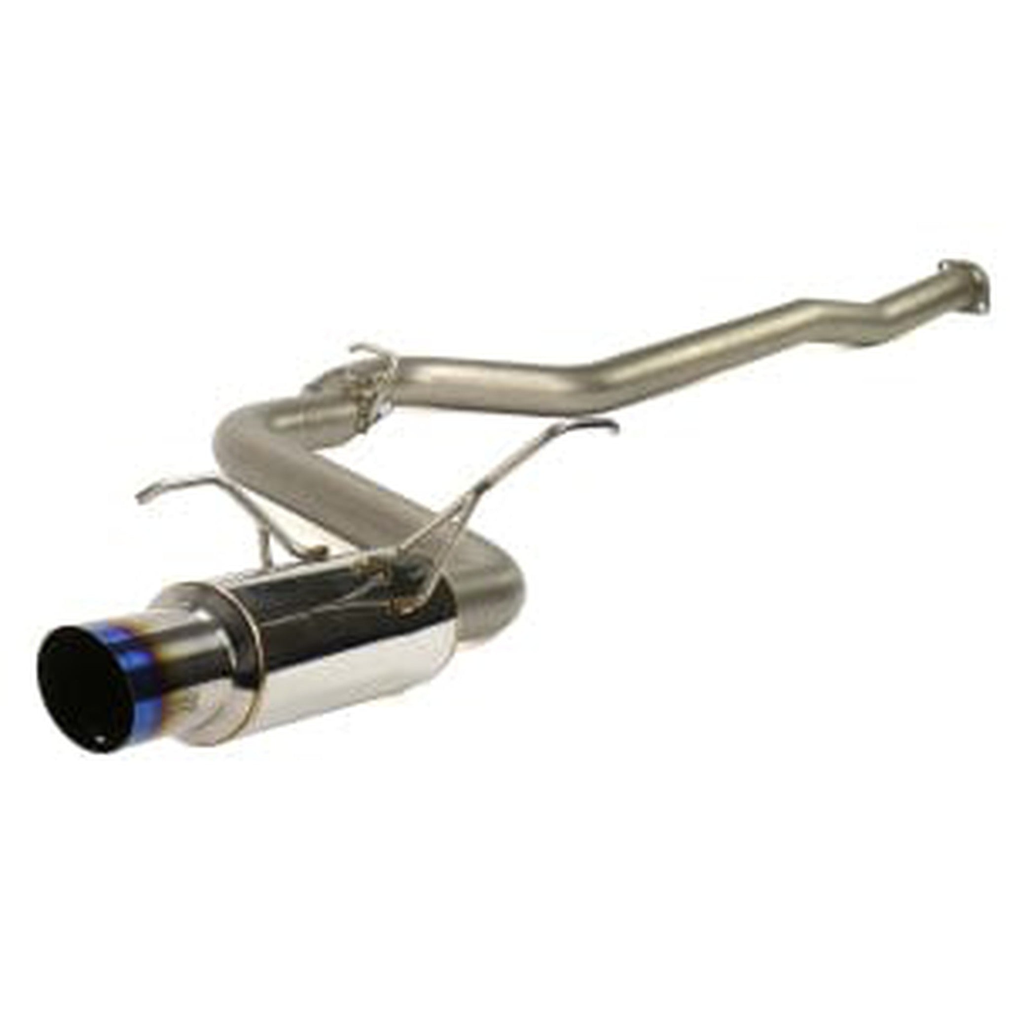 Invidia N1 Cat Back Exhaust w/Bead Blasted Piping Ti Tip Subaru WRX / STI 2015-2021 | HS15SW4BGR1GT