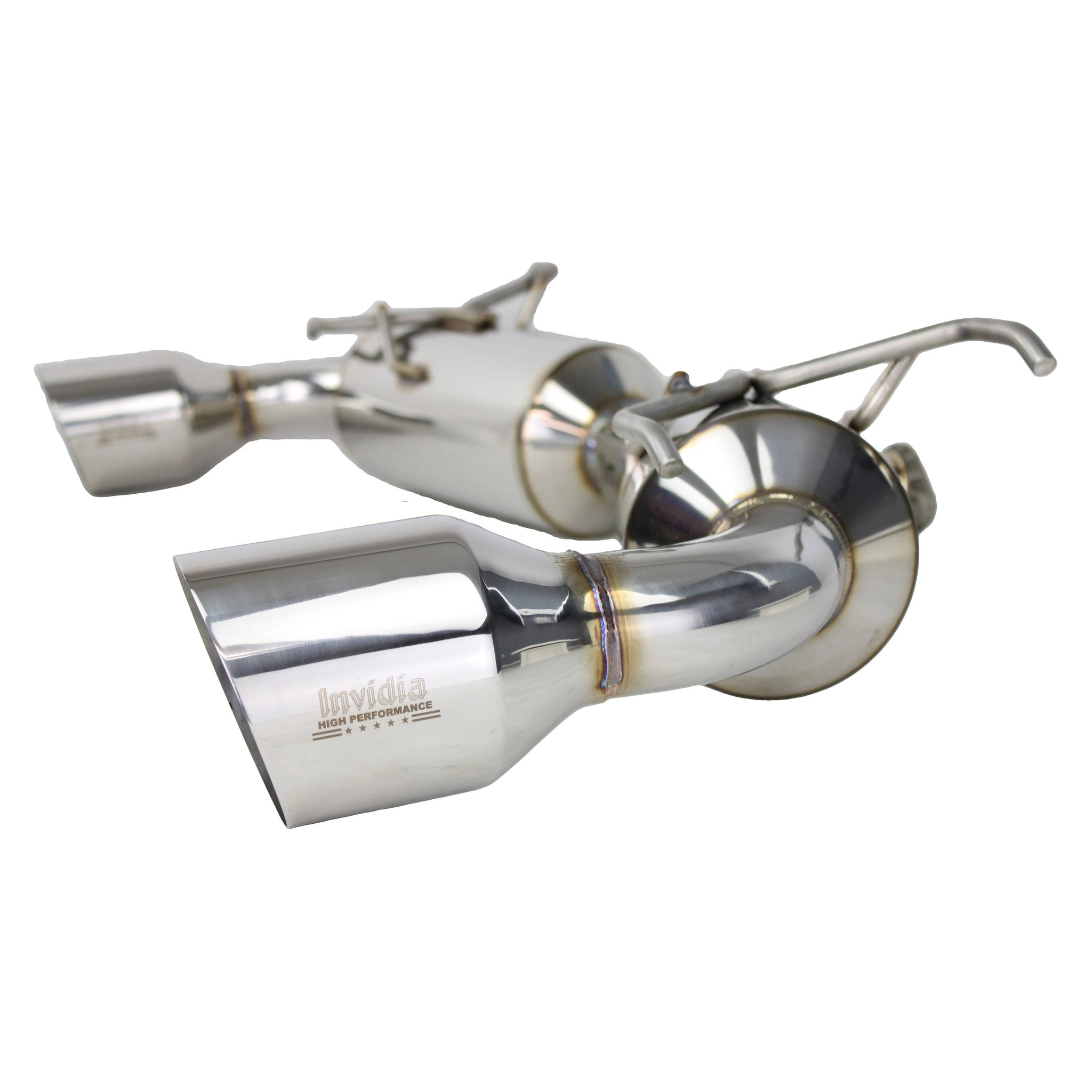 Invidia N2 60mm Single Layer Stainless Steel Tips Cat Back Exhaust BRZ FT-86 FR-S 13-16 | HS12SST6N21GS