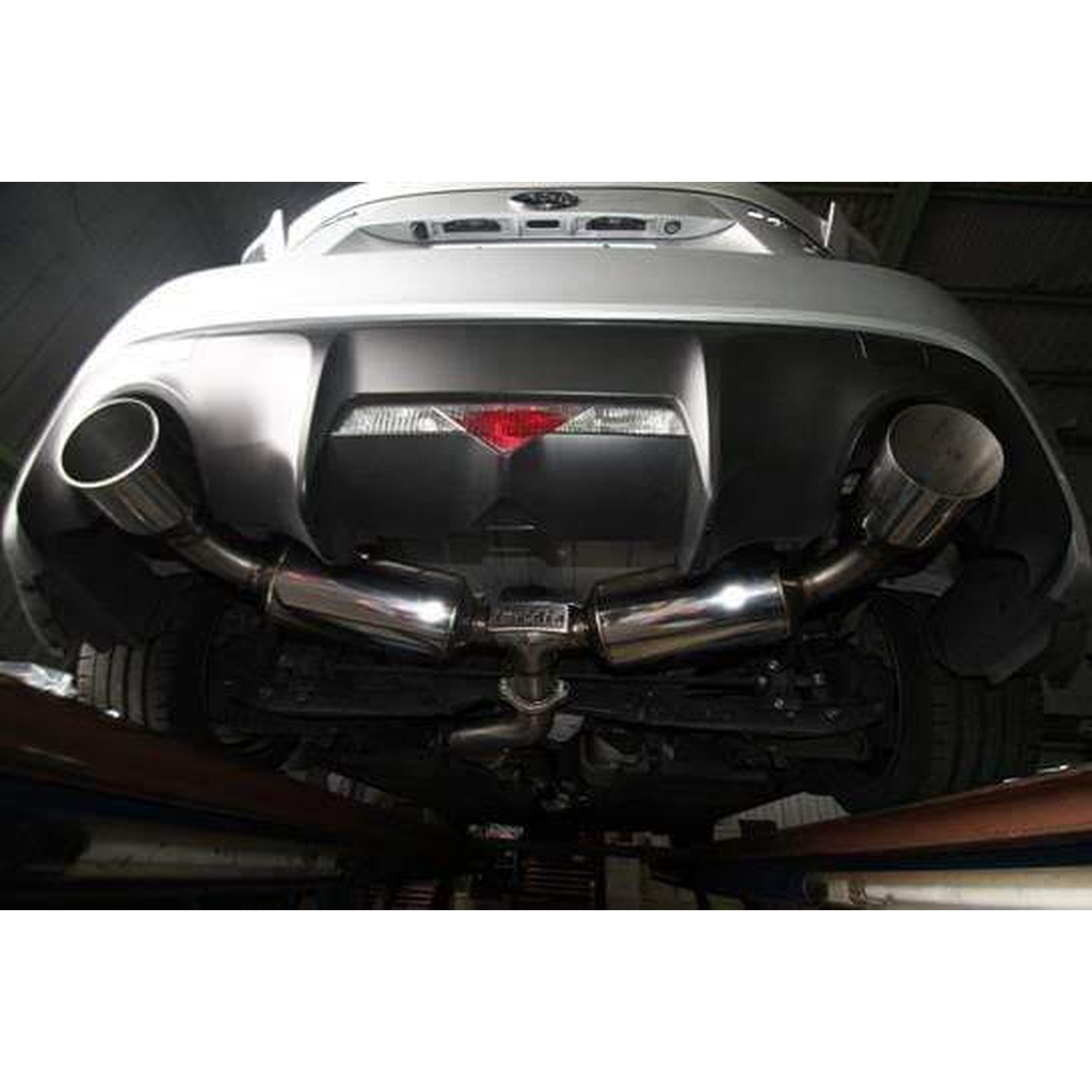 Invidia N2 60mm Single Layer Stainless Steel Tips Cat Back Exhaust BRZ FT-86 FR-S 13-16 | HS12SST6N21GS