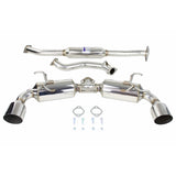 Invidia N2 60mm Single Layer Stainless Steel Tips Cat Back Exhaust BRZ FT-86 FR-S 13-16 | HS12SST6N21GS