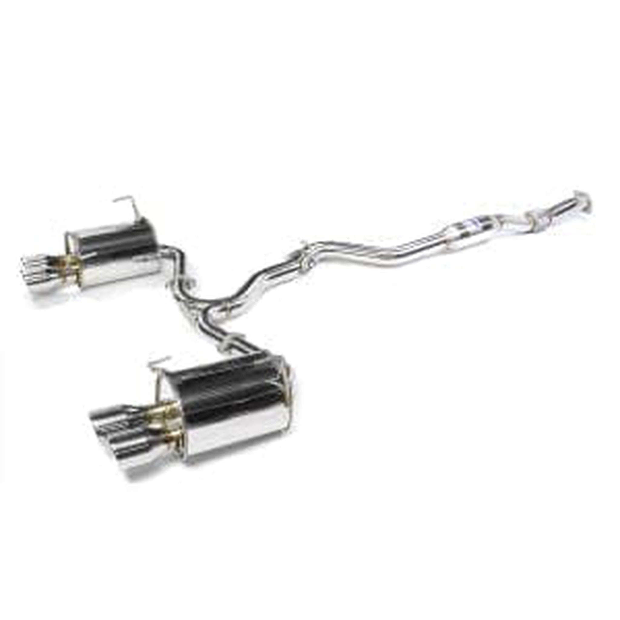 Invidia Q300 Quad Polished Tip Cat Back Exhaust WRX / STI Sedan 2011-2014 | HS11STIG3S