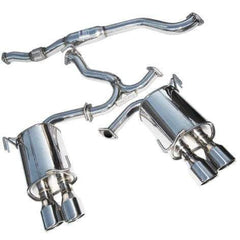 Invidia Q300 Quad Polished Tip Cat Back Exhaust WRX / STI Sedan 2011-2014 | HS11STIG3S