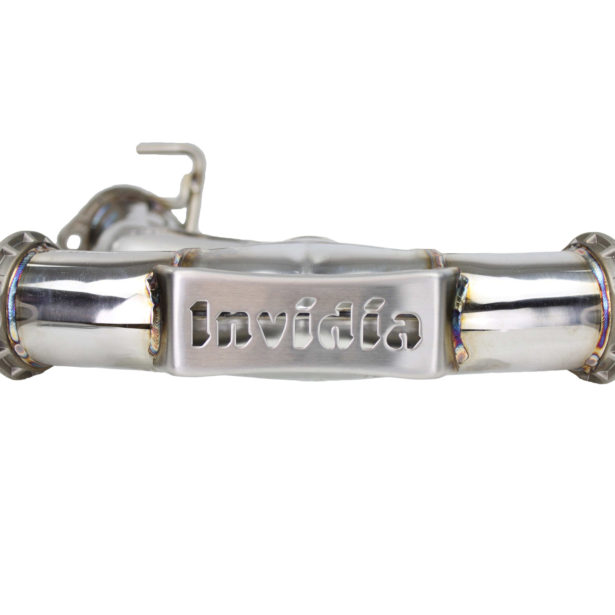 Invidia R400 Gemini Cat Back Exhaust w/Titanium Tips Subaru STI 2008-2014 / WRX 2011-2014 Hatchback | HS08ST5GM4ST