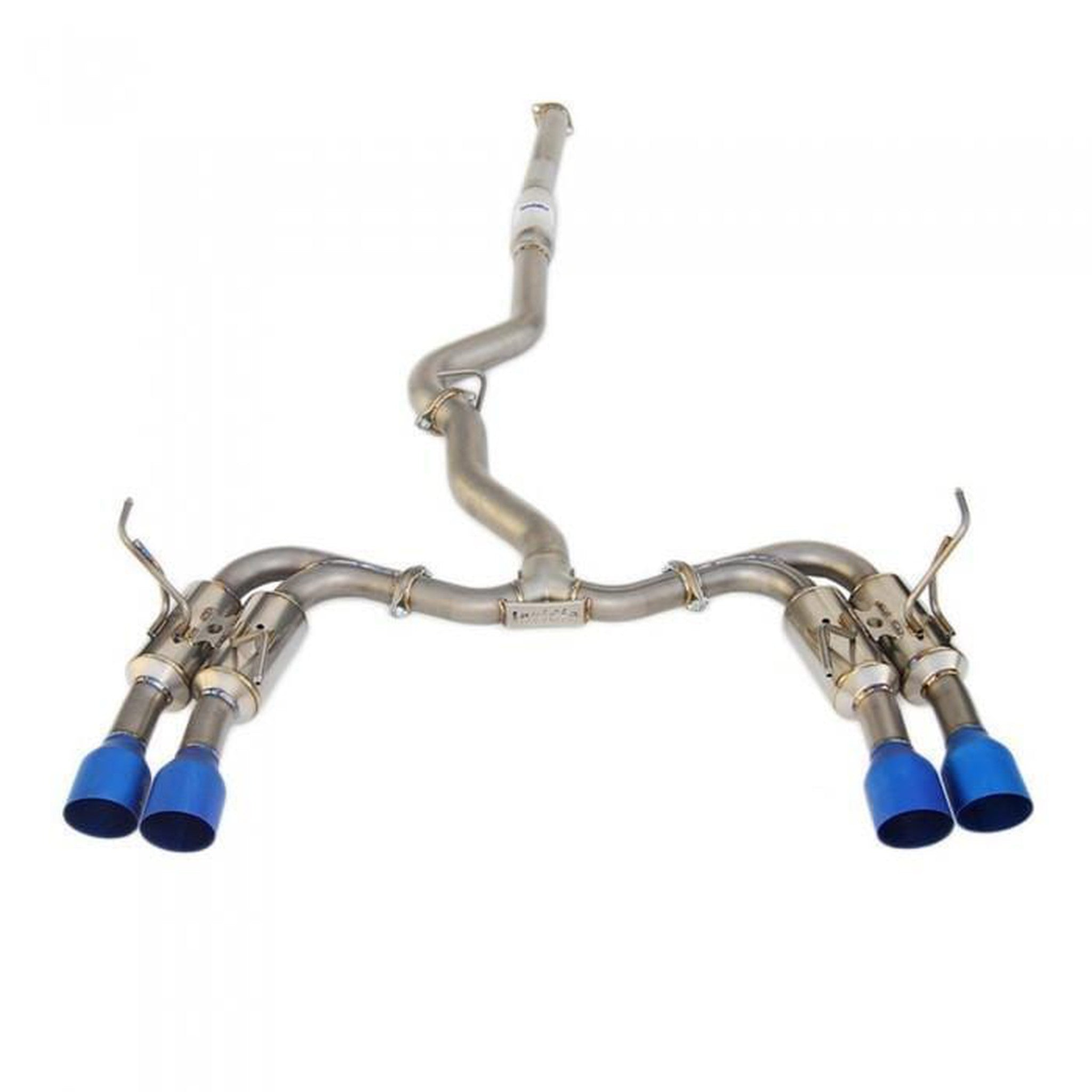 Invidia R400 Gemini Quad Cat Back Exhaust Full Titanium WRX/STI 1521 Import Image Racing