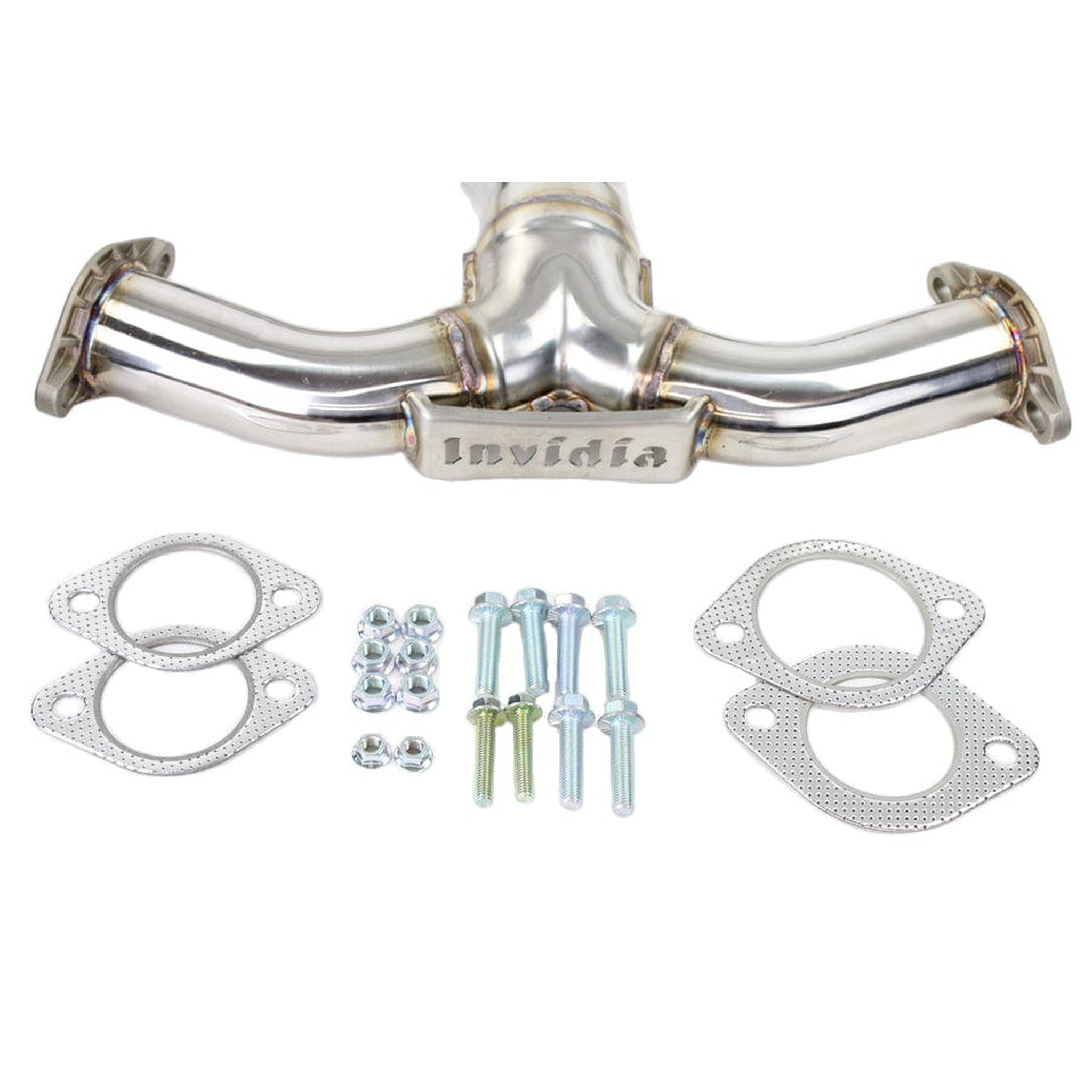 INVIDIA R400 Gemini Single Layer Quad Titanium Tip Cat Back Exhaust  2022-2025 WRX