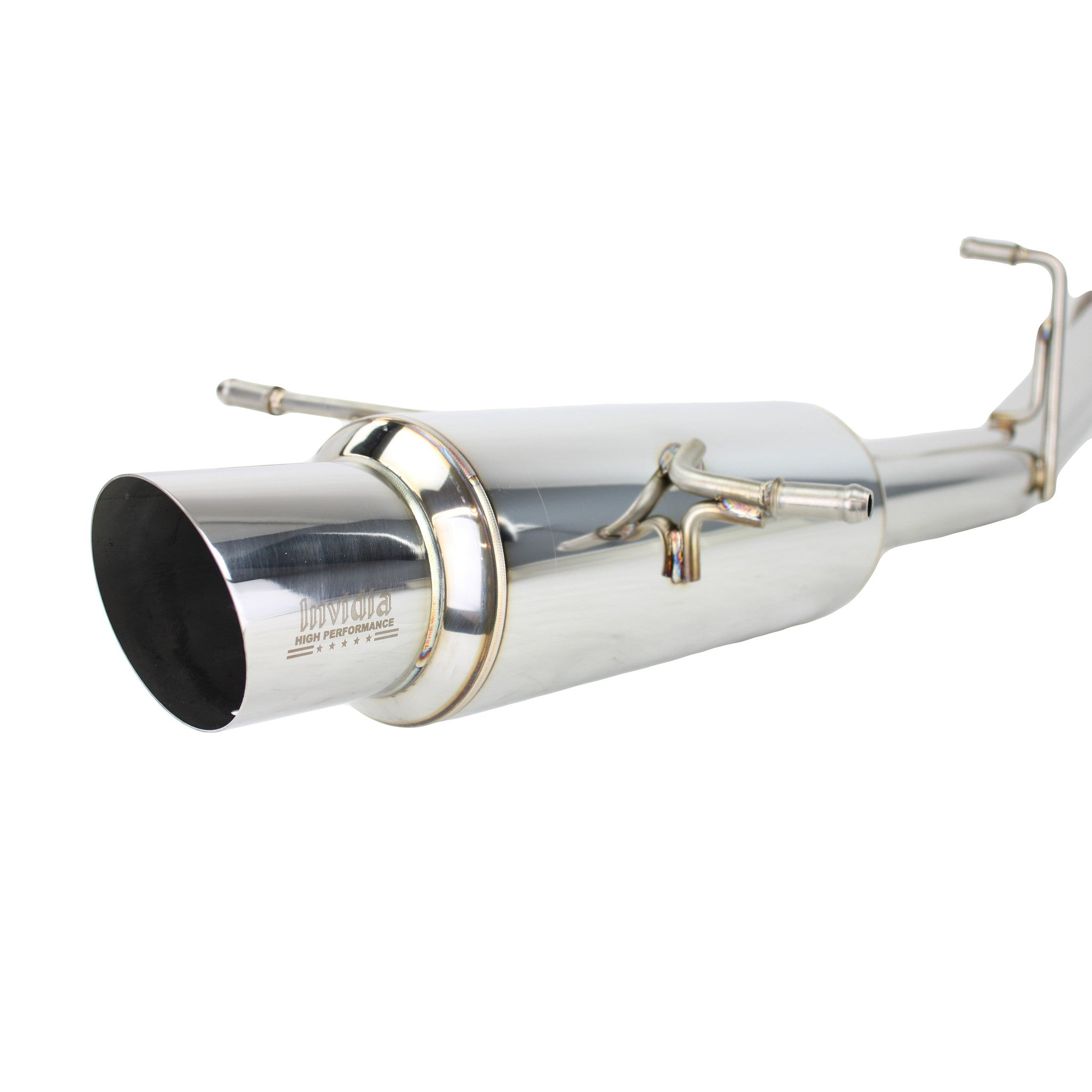 Invidia Regular Stainless Steel Tip N1 Muffler Cat Back Exhaust WRX / STI 2002-2007 | HS02SW1GTP