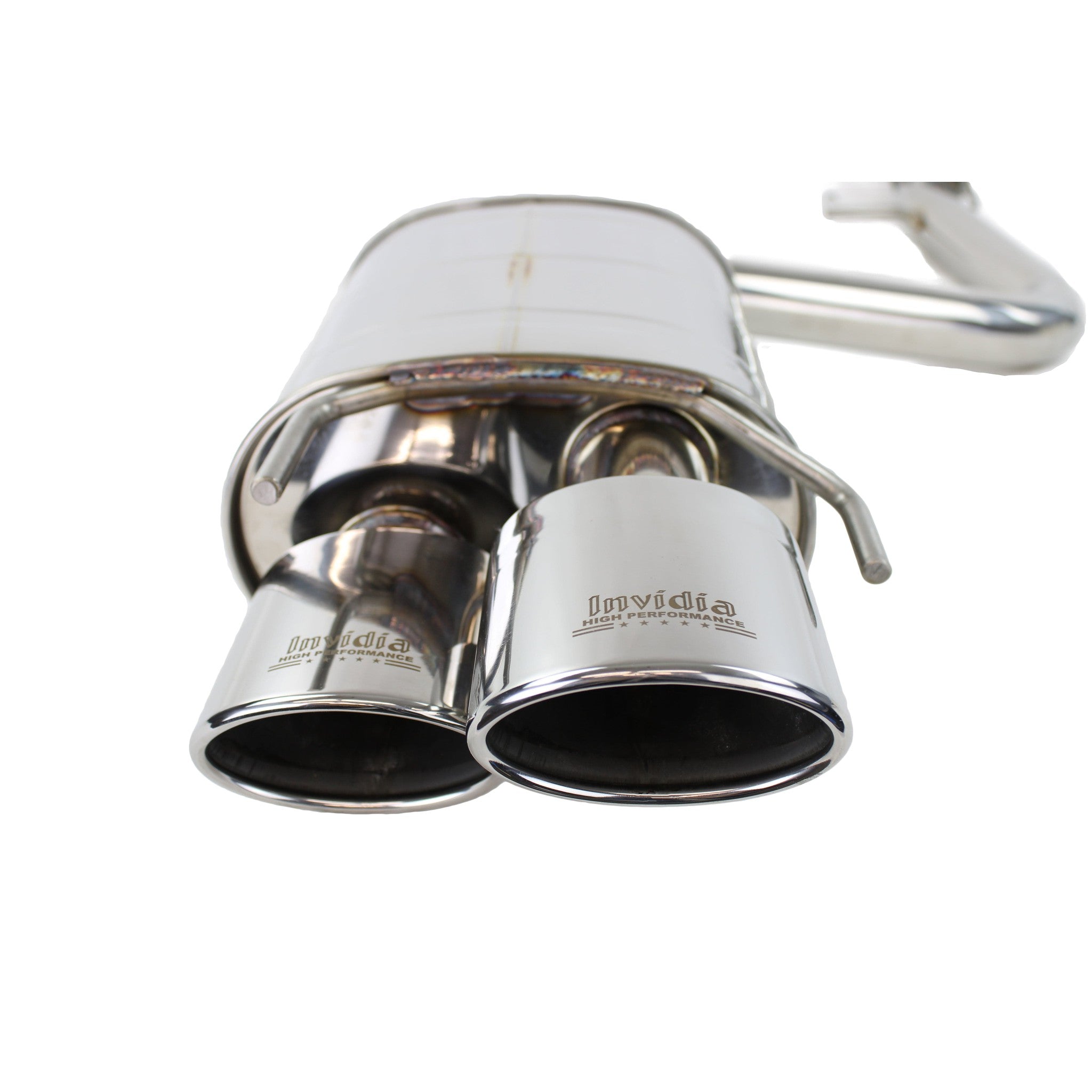 Invidia SS Quad Rolled Tip Axle Back Exhaust Lexus RC350/200T 2015-2021 | HS14LRCDR4OS