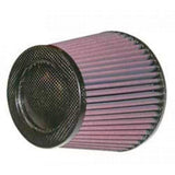 K&N Cone Filter 5in ID 6.5in Base 4.5in Top 5.625in Height Carbon Fiber