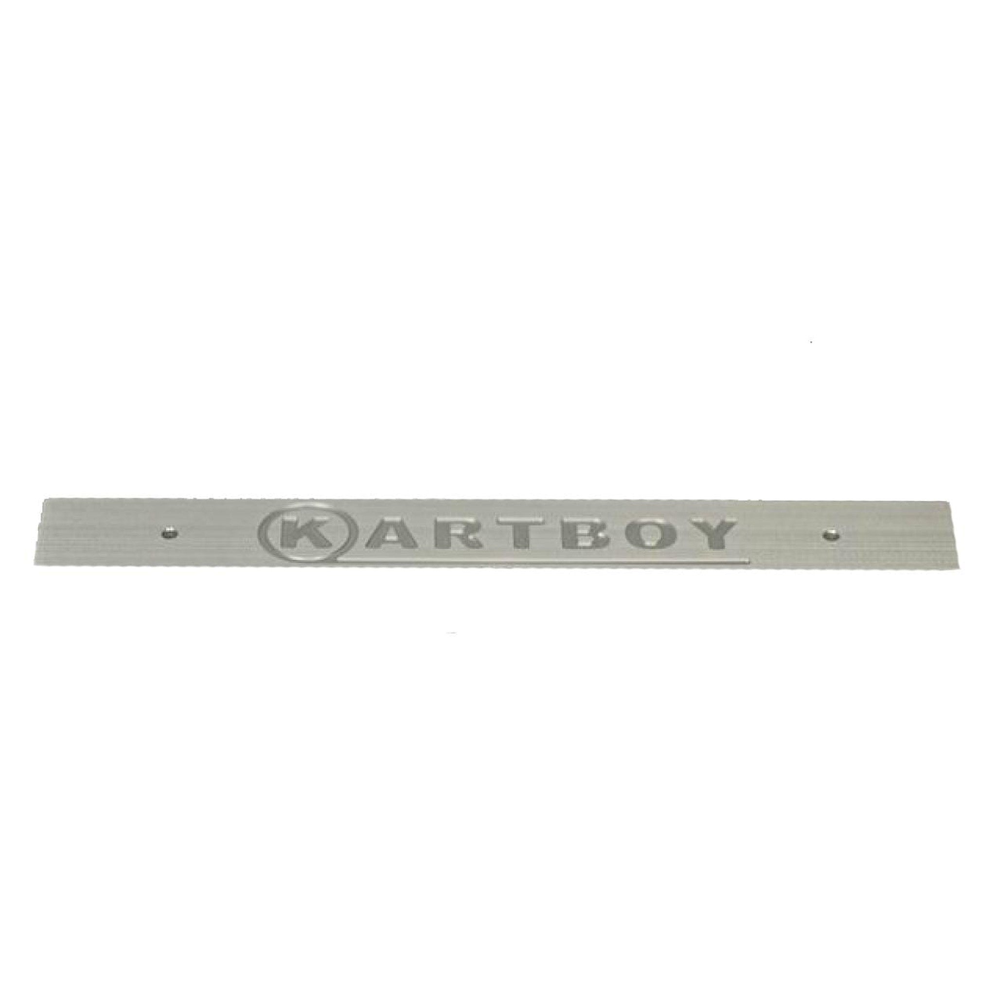 Kartboy Subaru Front License Plate Delete Silver | KB-055-PL-SIL
