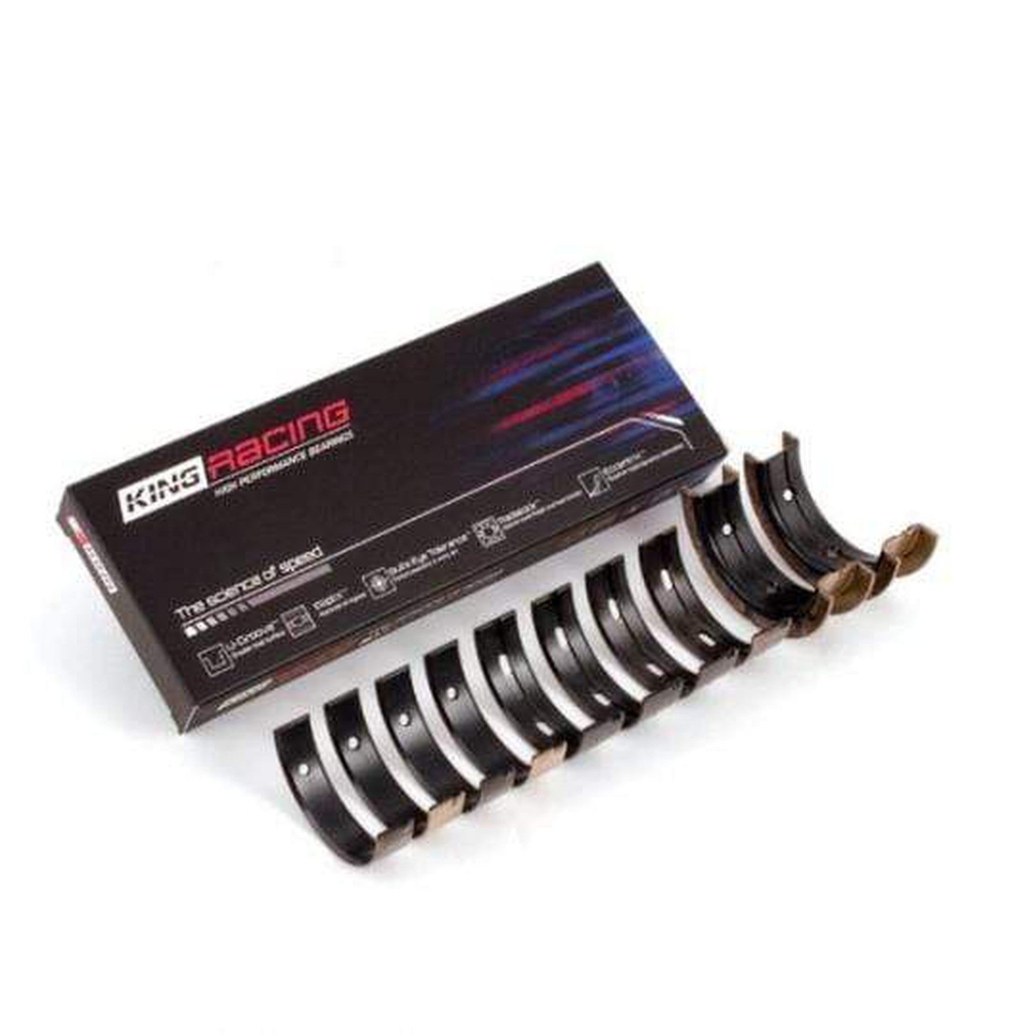 King Subaru EJ20 / EJ22/ EJ25 (Including Turbo) Coated Crankshaft Main Bearing Set