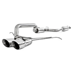 MBRP 3-in Dual Center Outlet Aluminized Steel Cat Back Exhaust Ford Focus ST 2013-2018