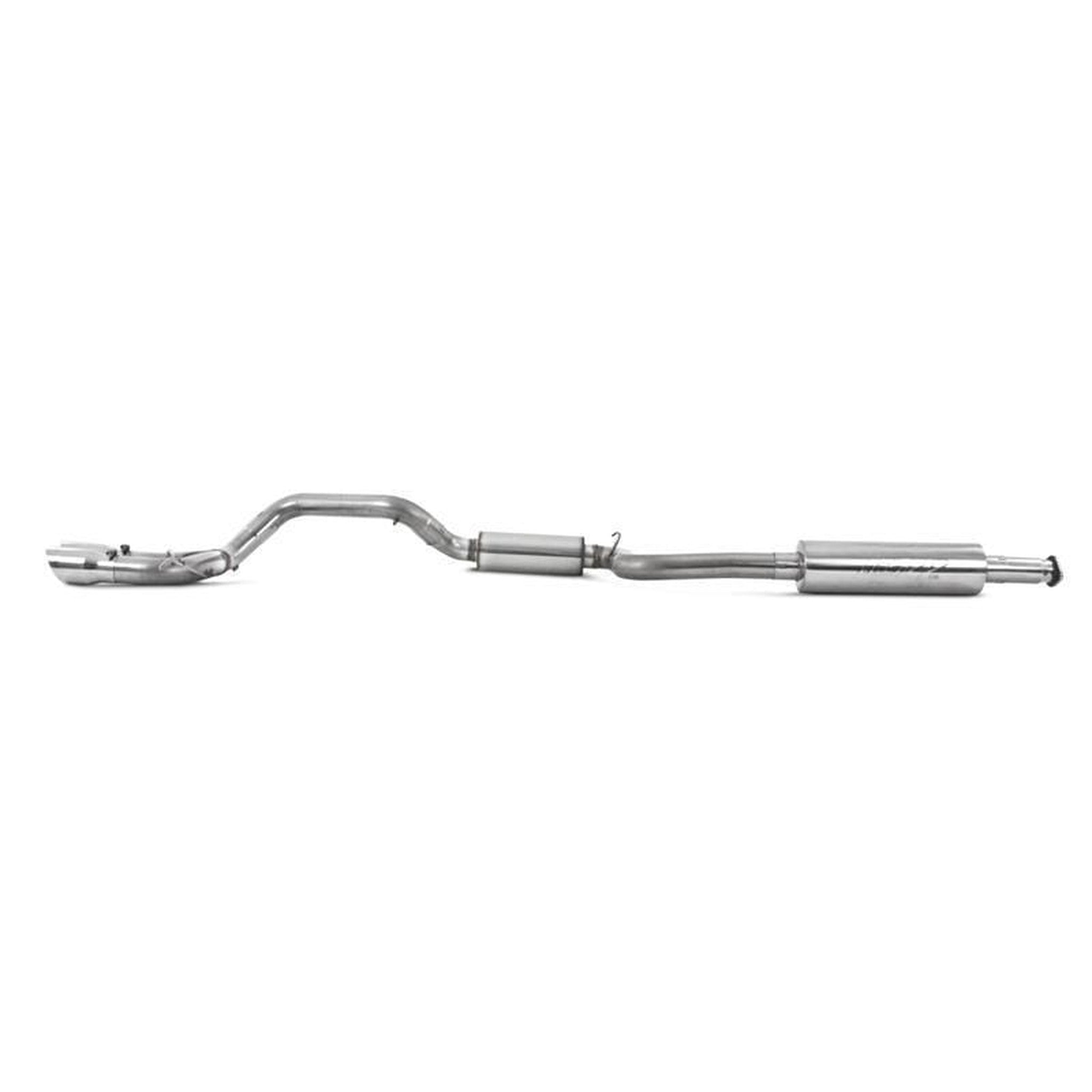 MBRP 3-in Dual Center Outlet Aluminized Steel Cat Back Exhaust Ford Focus ST 2013-2018