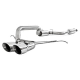 MBRP 3-in Dual Center Outlet T409 Cat Back Exhaust 2013-2014 Ford Focus ST 2.0L EcoBoost