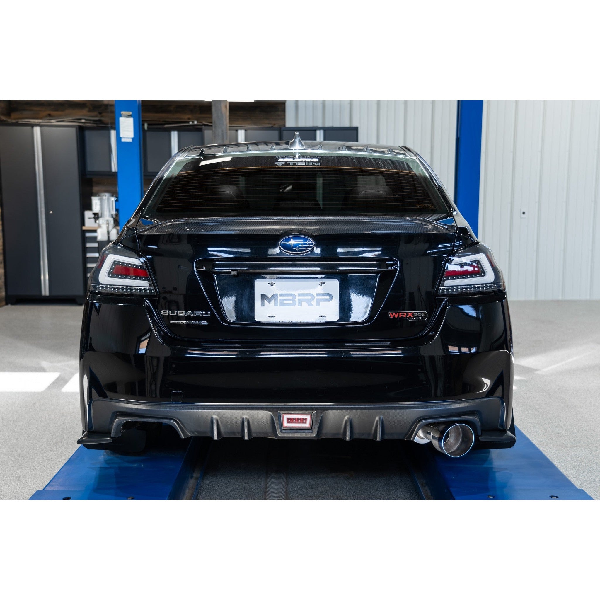 MBRP Armor Pro 3in Cat Back Exhaust Burnt Stainless Tips 2011-2021 Subaru WRX / STI Sedan | S48033BE