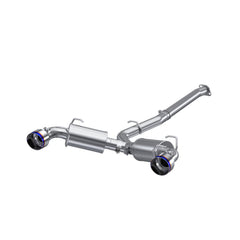 MBRP Armor Pro Street 3in Dual Cat Back w/Burnt Tips Subaru BRZ / Scion FR-S / Toyota 86 2013-2022 | S48043BE