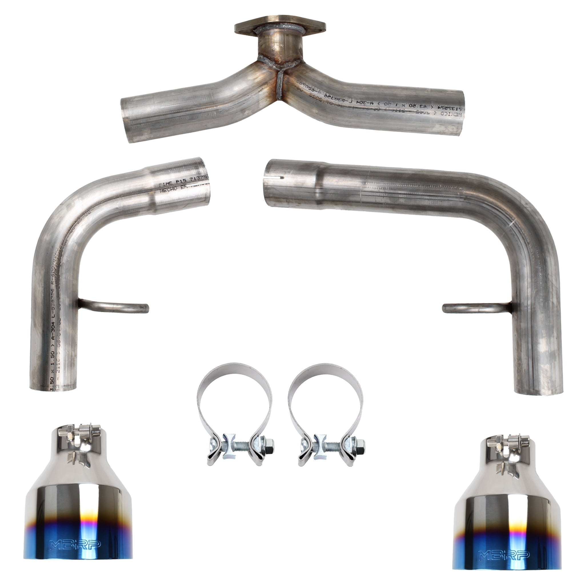 MBRP Armor Pro Street Axle Back Exhaust Burnt Stainless Tips Subaru BRZ / Toyota GR86 2022-2026 | S48053BE