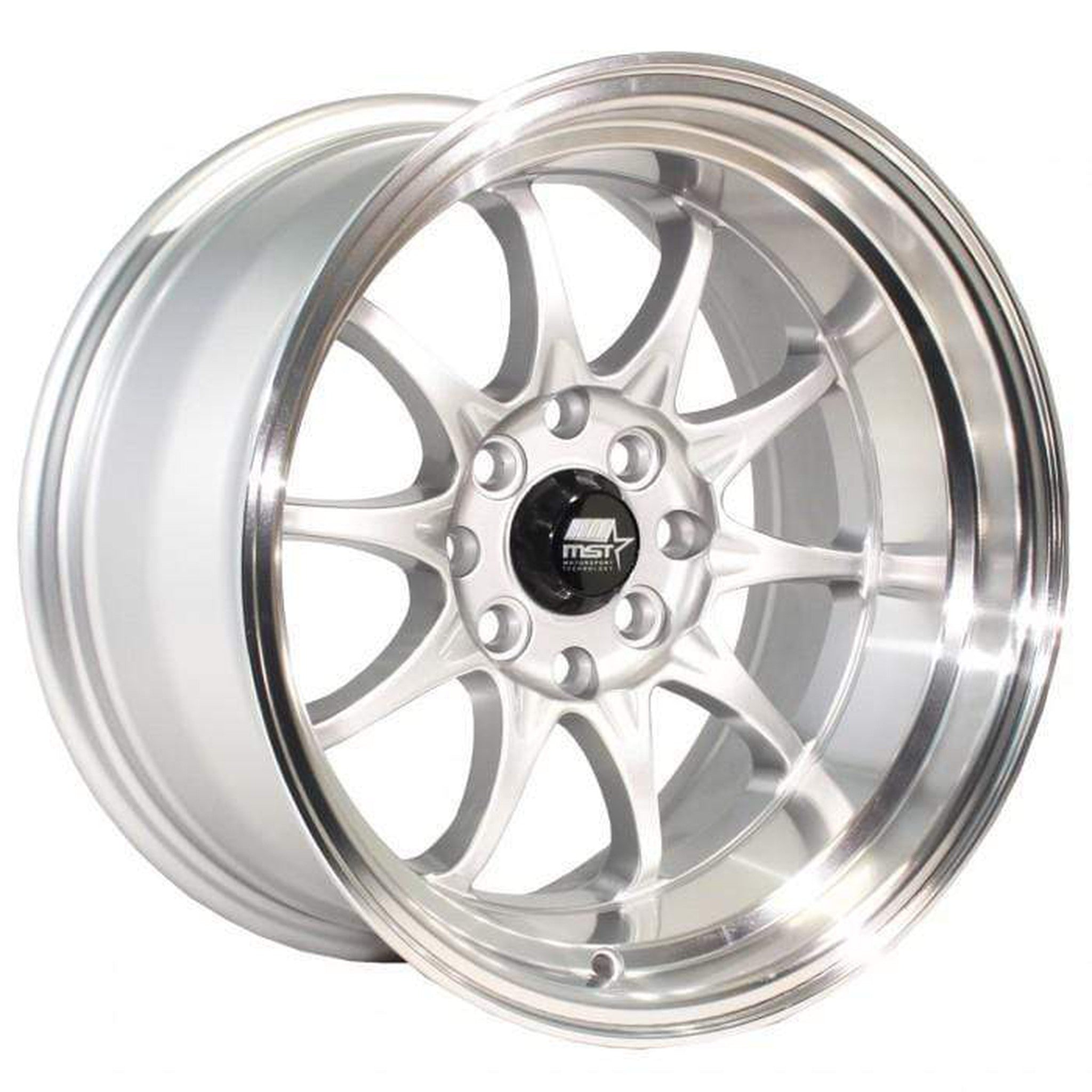 MST MT11 Wheel 17x9 20mm 5x100/5x114.3 73.1 Silver w/Machined Lip