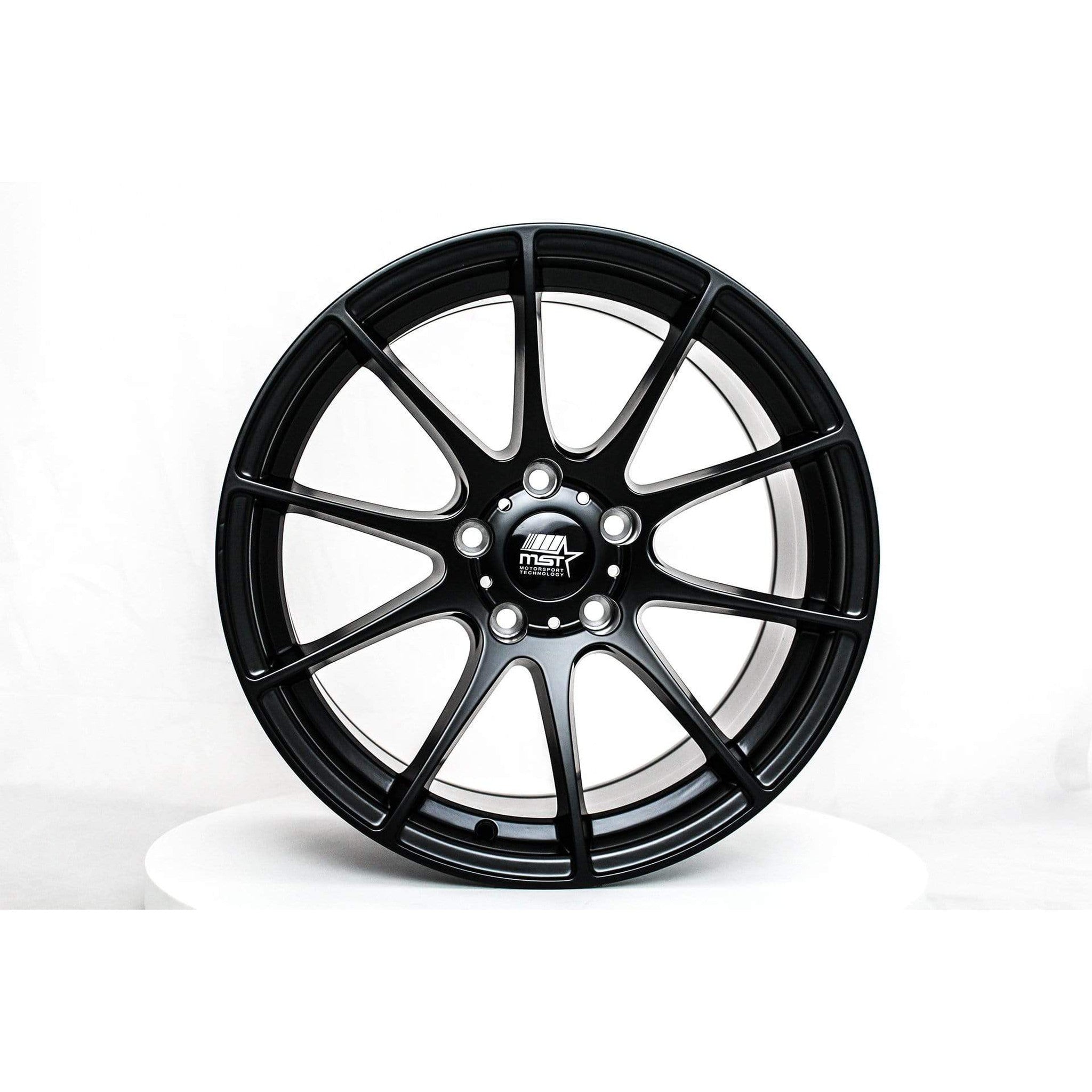 MST MT44 Matte Black Wheel 18x8.5 35mm 5x100 73.1