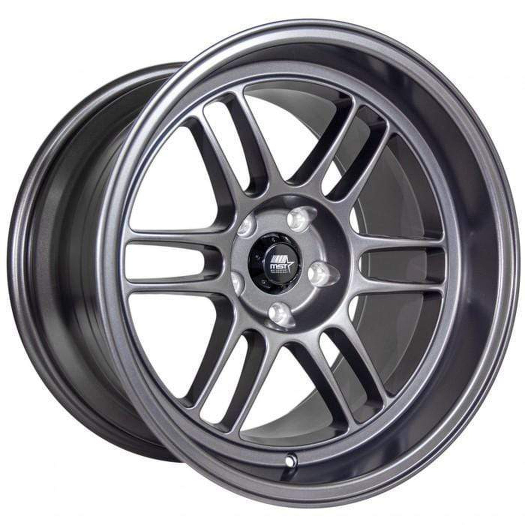 MST Suzuka Wheel 17x9.5 20mm 5x114.3 73.1 Matte Gunmetal