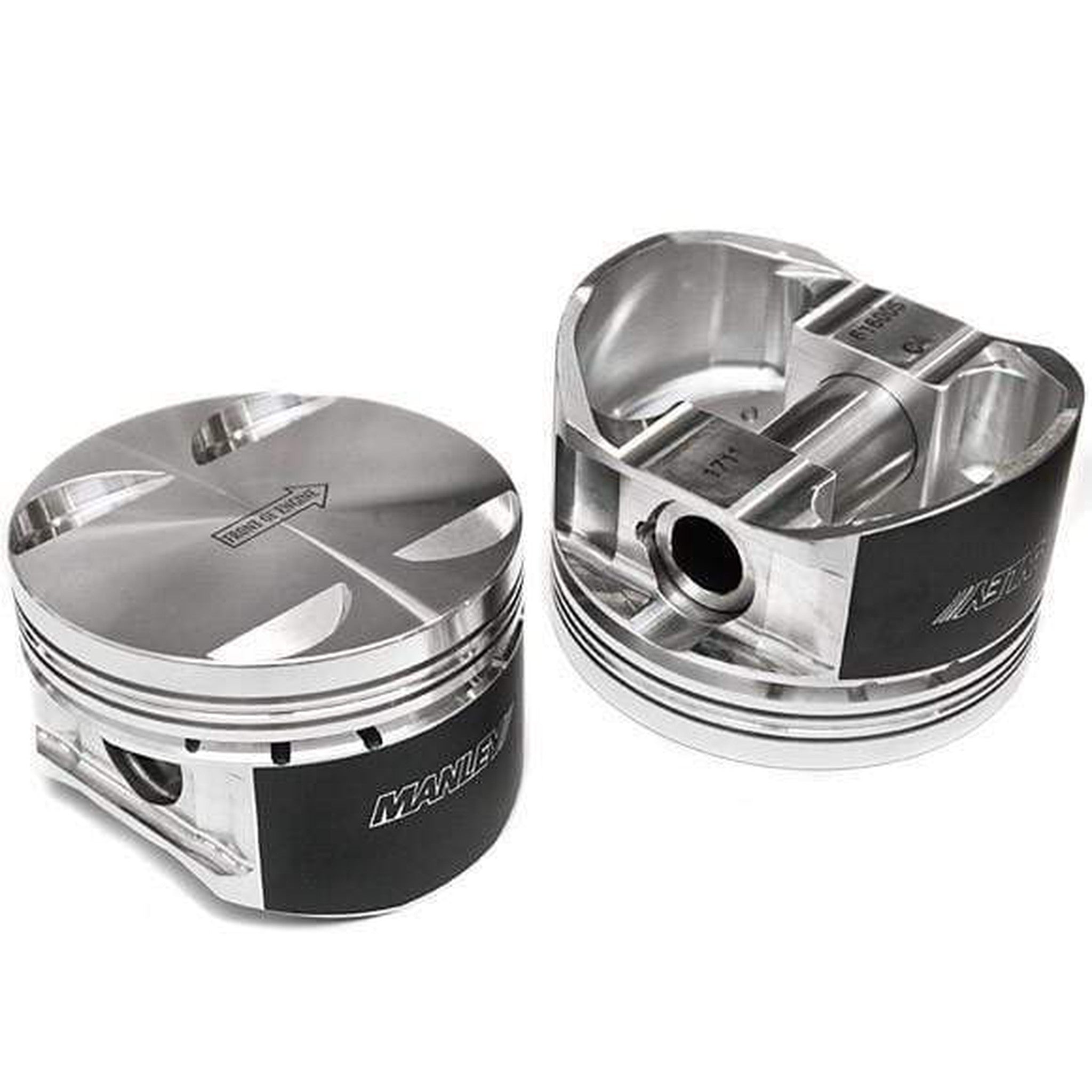 Manley 79mm +4mm Stroker 92.5mm +0.5mm Bore 8.5:1 Dish Piston & Rings 98+ Subaru WRX (EJ205)