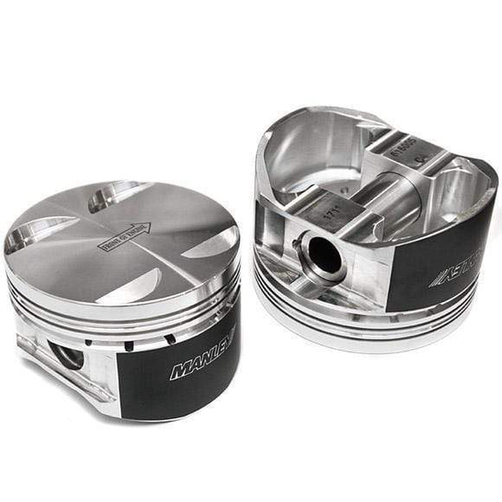 Manley 86.25mm +.25mm Over Size Bore 10:1 Dish Pistons w/ Rings Subaru WRX 2015-2021