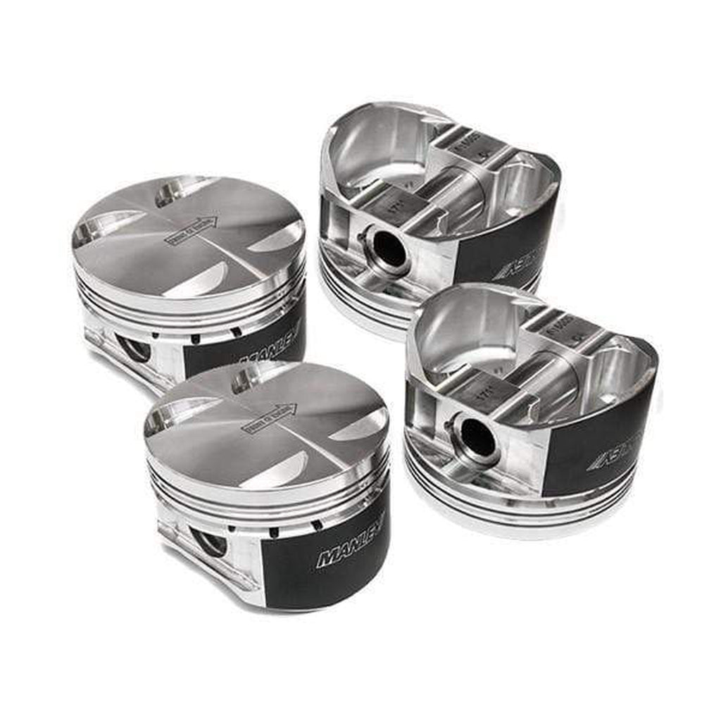Manley Pistons 99.75mm Bore +.25mm Size 8.5:1 Dish Extreme Duty Subaru WRX / STI EJ257
