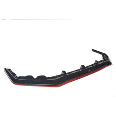 Maxton Design Front Lip V1 Redline Gloss Black Subaru WRX / STI 2015-2021