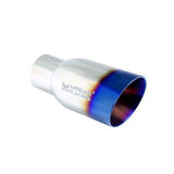 Megan Racing Universal Burnt Roll 3.5-Inch Tip (2.5-Inch Piping)
