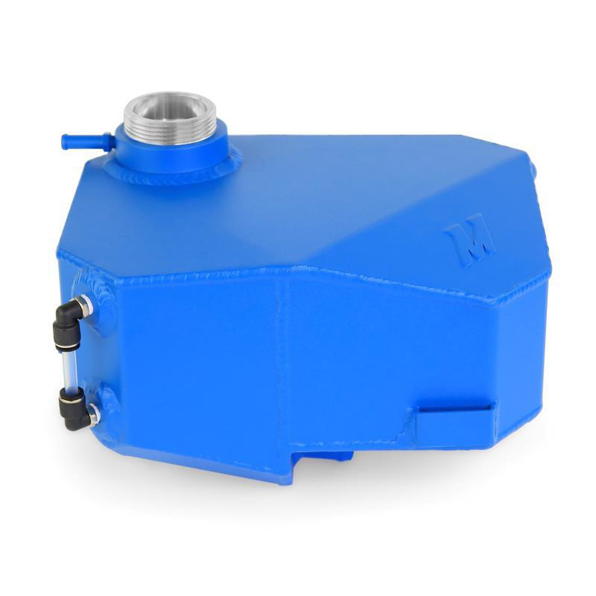 Mishimoto Aluminum Expansion Tank Wrinkle Blue 2013+ Ford Focus ST/2016+ Focus RS