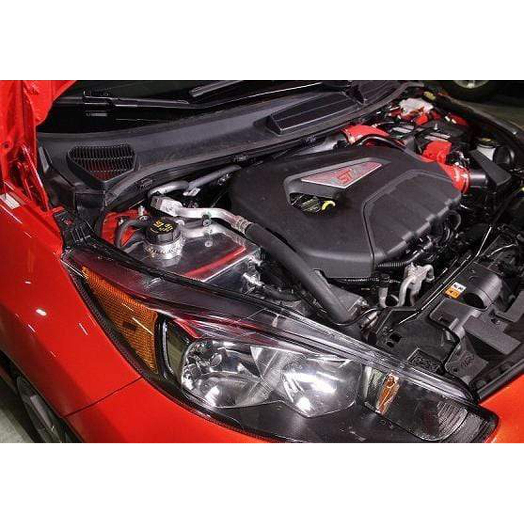 Mishimoto Black Aluminum Coolant Expansion Ford Fiesta ST 2014-2019 | MMRT-FIST-14EBK