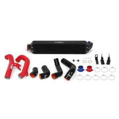 Mishimoto Black Intercooler Kit w/Red Pipes Honda Civic 1.5T 2016+ / Civic Si 2017+