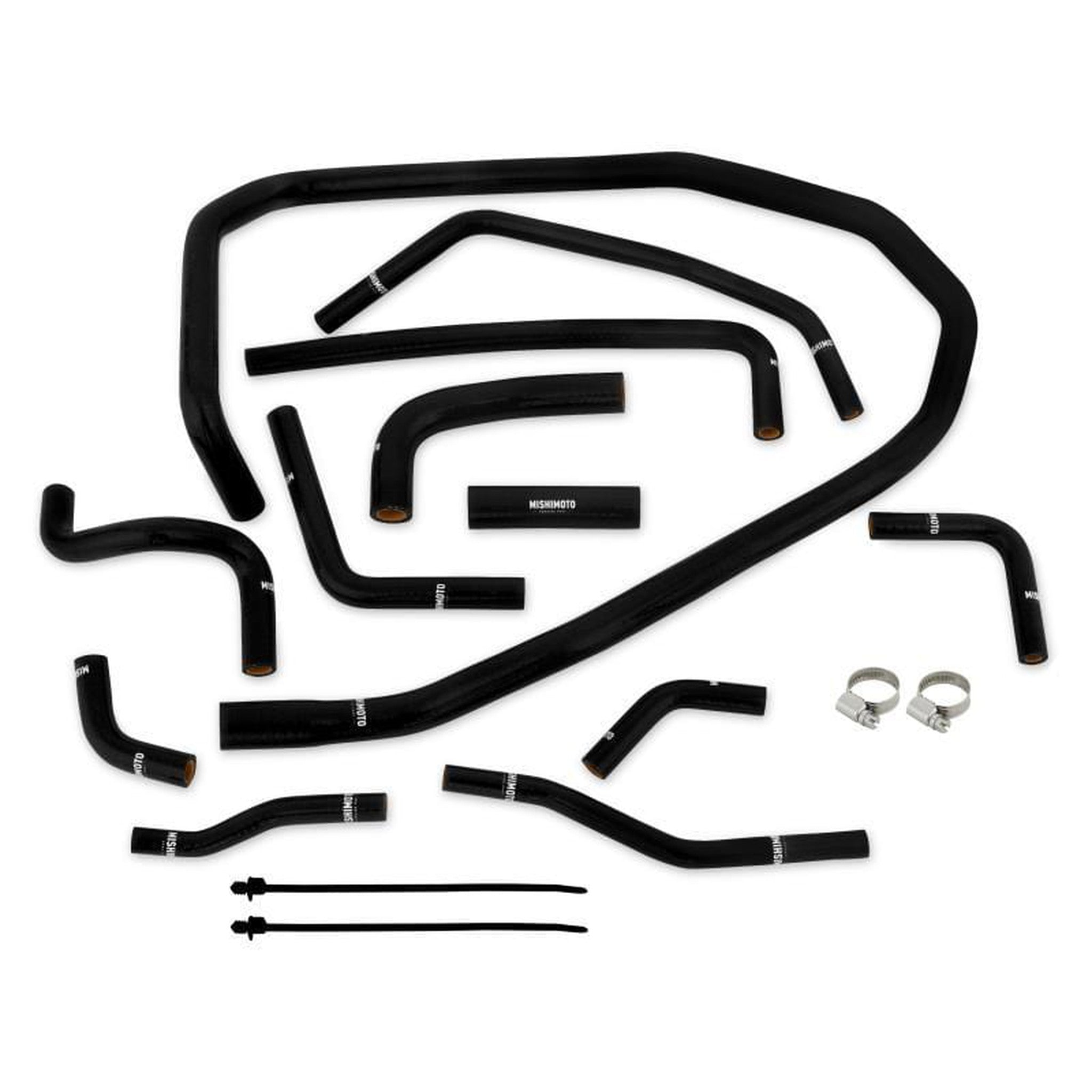 Mishimoto Black Silicone Ancillary Hose Kit Subaru WRX 2015-2021