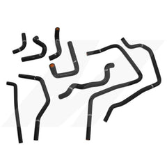 Mishimoto Black Silicone Ancillary Hoses Subaru WRX 2002-2005 | MMHOSE-SUB-ANCBK