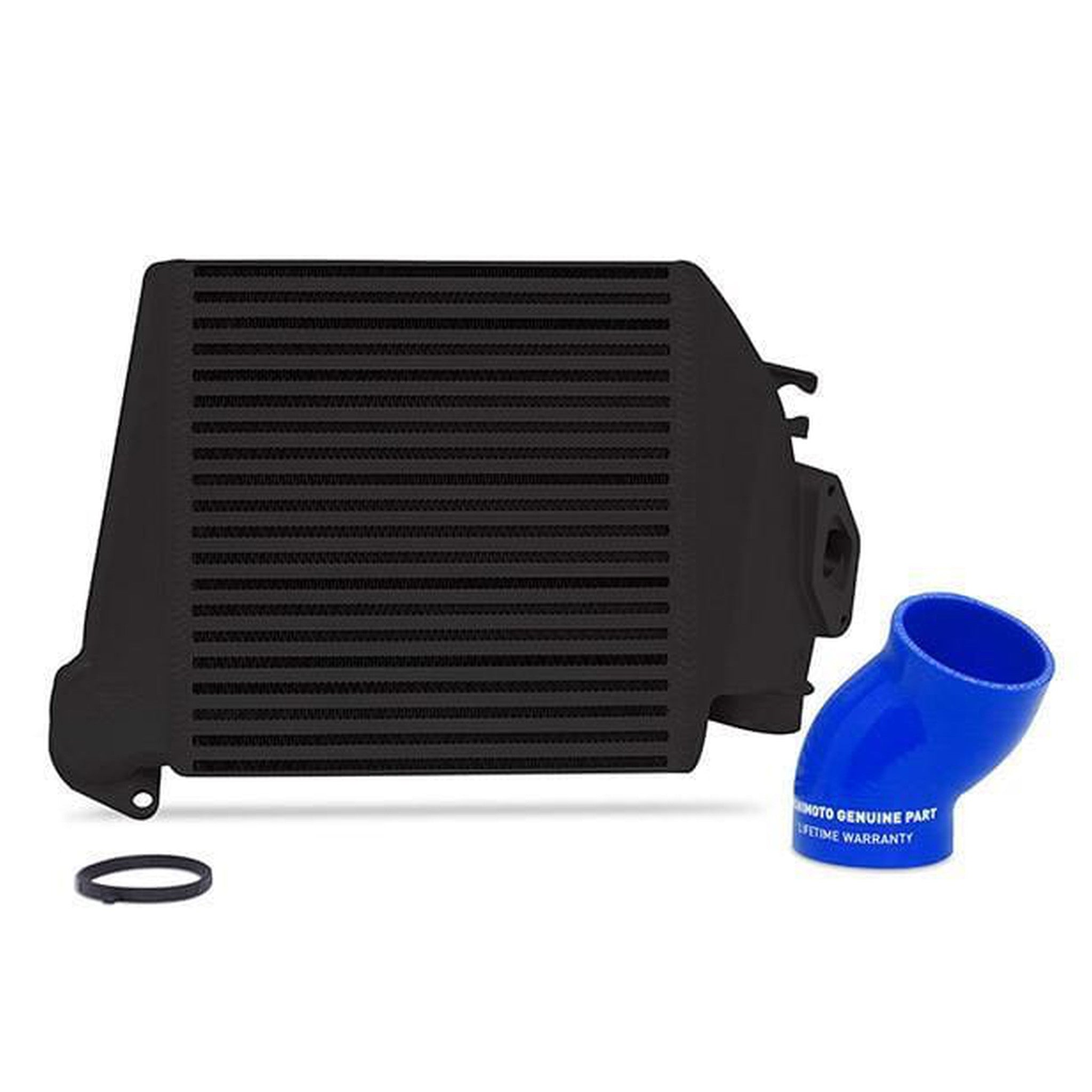 Mishimoto Black Top Mount Intercooler Kit Blue Hose Subaru WRX 2008-2014 / Legacy GT 2005-2009 / Forester XT 2009-2013 | MMTMIC-WRX-08BKBL