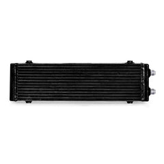 Mishimoto Large Bar and Plate Dual Pass Oil Cooler Black | MMOC-DP-LBK