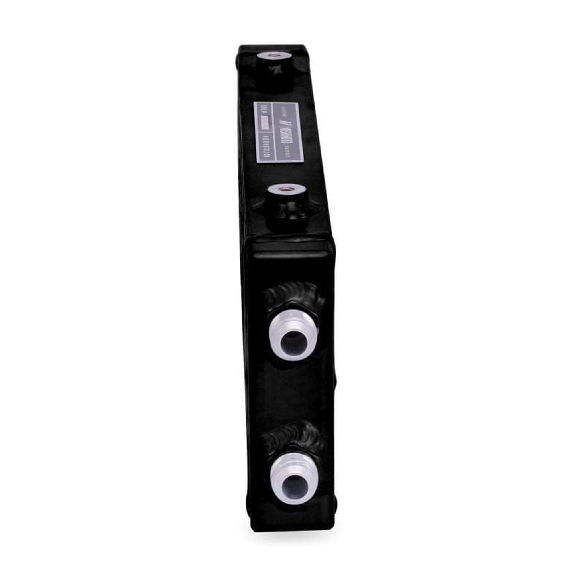 Mishimoto Medium Bar and Plate Dual Pass Oil Cooler Black | MMOC-DP-MBK