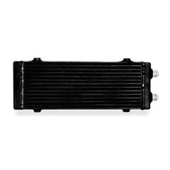 Mishimoto Medium Bar and Plate Dual Pass Oil Cooler Black | MMOC-DP-MBK