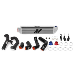 Mishimoto Silver Intercooler Kit w/Black Pipes Honda Civic 1.5T 2016+ / Civic Si 2017+