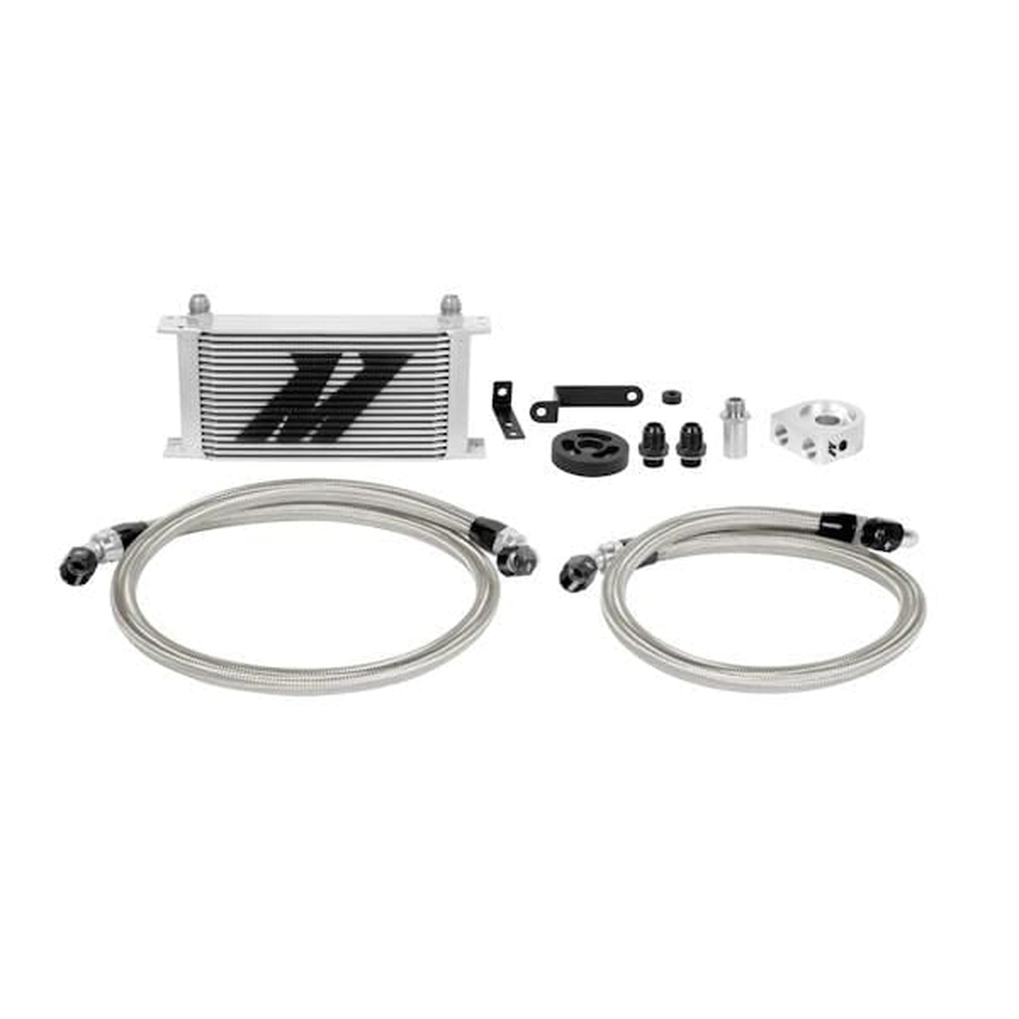 Mishimoto Silver Oil Cooler Kit 2008-2014 Subaru WRX