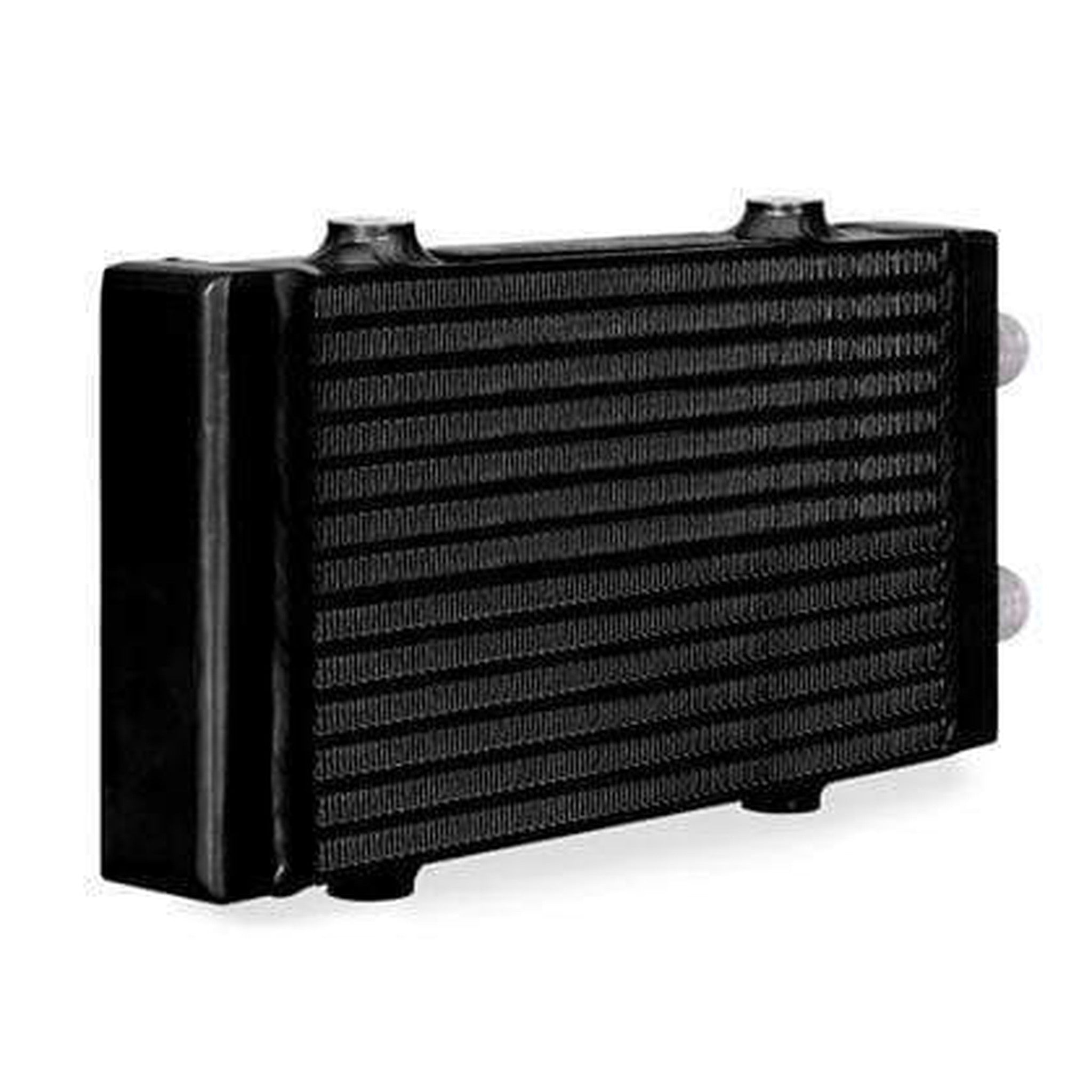 Mishimoto Small Bar and Plate Dual Pass Oil Cooler Black | MMOC-DP-SBK