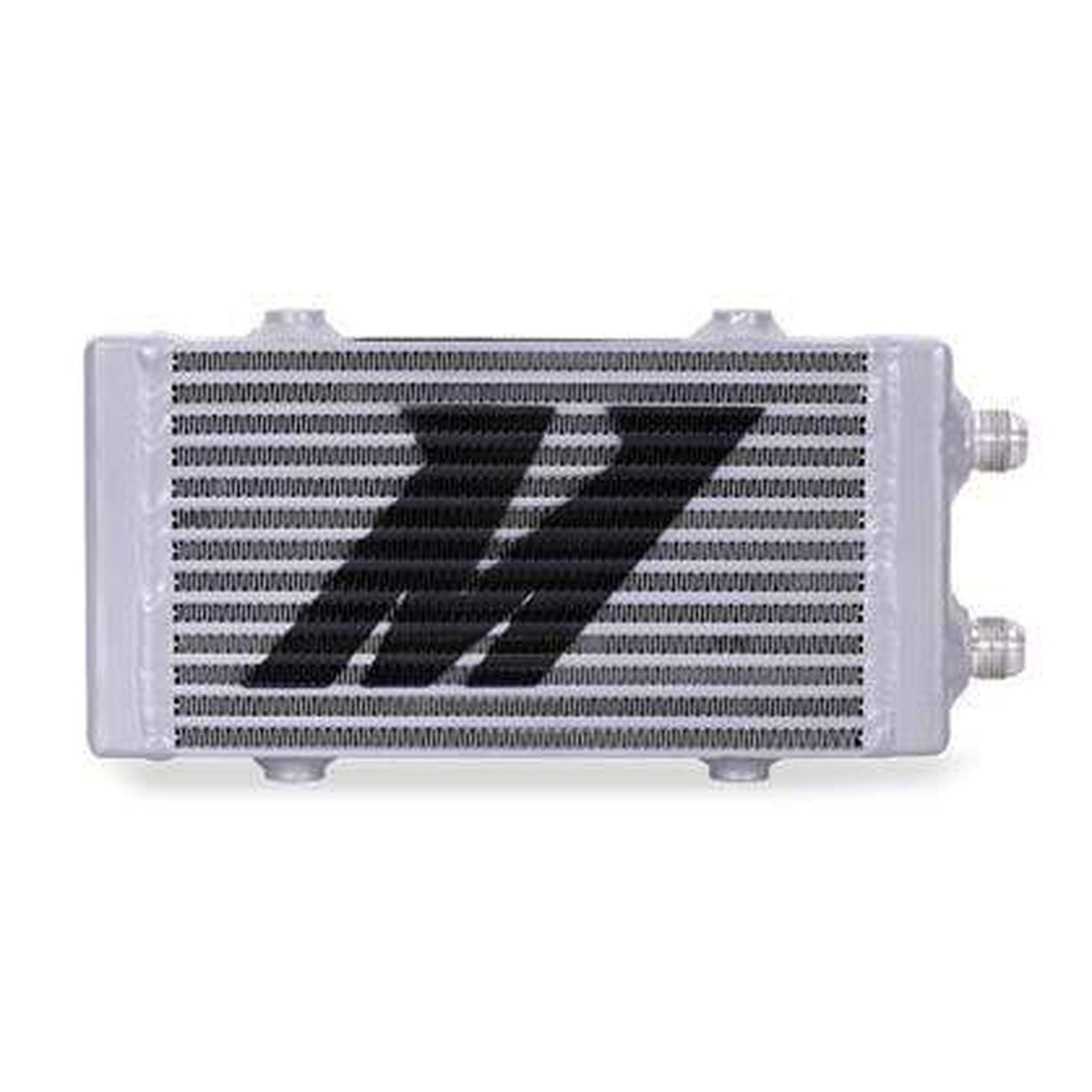 Mishimoto Small Bar and Plate Dual Pass Oil Cooler Silver | MMOC-DP-SSL