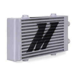 Mishimoto Small Bar and Plate Dual Pass Oil Cooler Silver | MMOC-DP-SSL