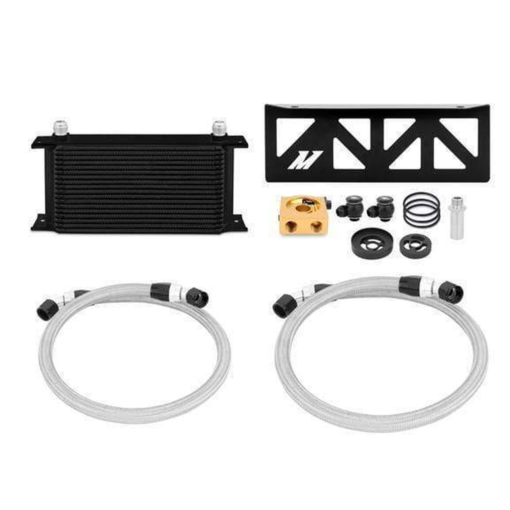 Mishimoto Thermostatic Oil Cooler Kit Black Scion FR-S 2013-2016 / Subaru BRZ 2013-2020