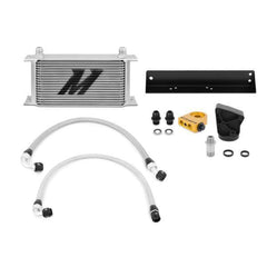 Mishimoto Thermostatic Silver Oil Cooler Kit Hyundai Genesis Coupe 3.8L 2010-2012