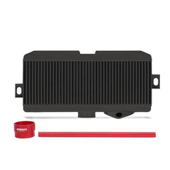 Mishimoto Top Mount Intercooler Black + Red Hoses Subaru STI 2008-2021