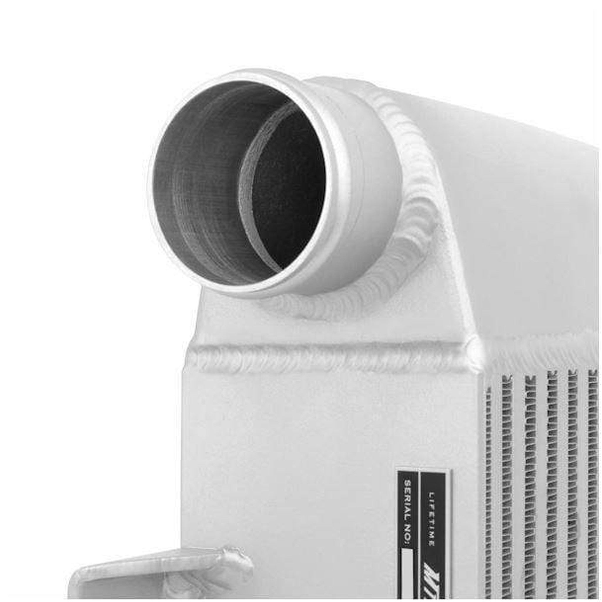 Mishimoto Top Mount Intercooler Kit Silver & Black Hoses Subaru WRX / STI 2002-2007