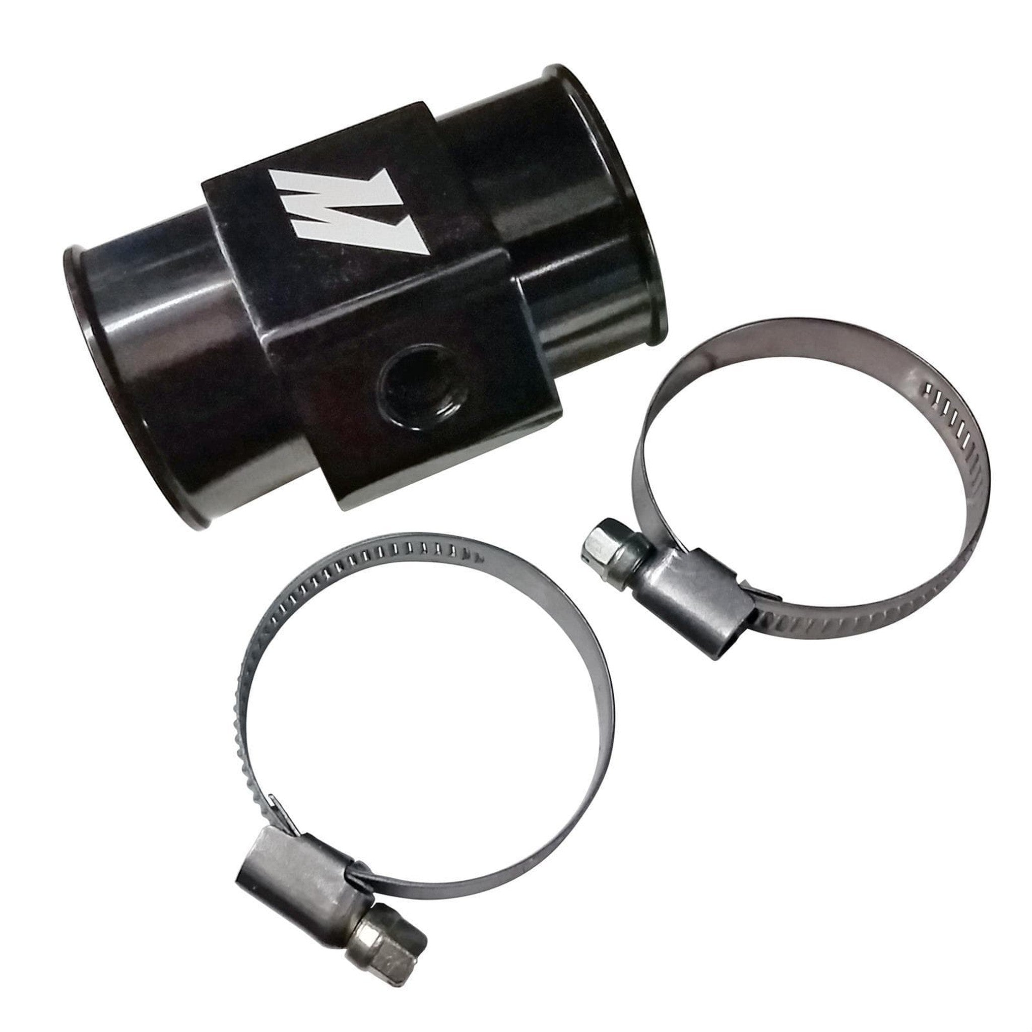 Mishimoto Water Temperature Sensor Adapter Black 28mm | MMWHS-28-BK